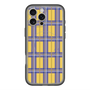 スリムプロテクションプレミアムケース with MagSafe［ Tartan Check - Yellow ］