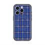 スリムプロテクションプレミアムケース with MagSafe［ Tartan Check - Blue ］