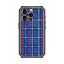 スリムプロテクションプレミアムケース with MagSafe［ Tartan Check - Blue ］