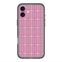 スリムプロテクションプレミアムケース with MagSafe［ Tartan Check - Pink ］