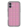 スリムプロテクションプレミアムケース with MagSafe［ Tartan Check - Pink ］