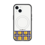 スリムプロテクションプレミアムケース with MagSafe［ CASEPLAY Tartan Check - Yellow ］