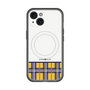 スリムプロテクションプレミアムケース with MagSafe［ CASEPLAY Tartan Check - Yellow ］