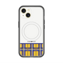 スリムプロテクションプレミアムケース with MagSafe［ CASEPLAY Tartan Check - Yellow ］
