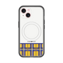 スリムプロテクションプレミアムケース with MagSafe［ CASEPLAY Tartan Check - Yellow ］