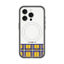 スリムプロテクションプレミアムケース with MagSafe［ CASEPLAY Tartan Check - Yellow ］