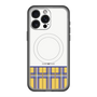 スリムプロテクションプレミアムケース with MagSafe［ CASEPLAY Tartan Check - Yellow ］