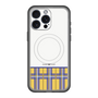 スリムプロテクションプレミアムケース with MagSafe［ CASEPLAY Tartan Check - Yellow ］