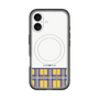 スリムプロテクションプレミアムケース with MagSafe［ CASEPLAY Tartan Check - Yellow ］
