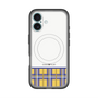 スリムプロテクションプレミアムケース with MagSafe［ CASEPLAY Tartan Check - Yellow ］