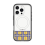 スリムプロテクションプレミアムケース with MagSafe［ CASEPLAY Tartan Check - Yellow ］
