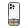 スリムプロテクションプレミアムケース with MagSafe［ CASEPLAY Tartan Check - Yellow ］
