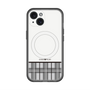 スリムプロテクションプレミアムケース with MagSafe［ CASEPLAY Tartan Check - Gray ］