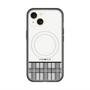 スリムプロテクションプレミアムケース with MagSafe［ CASEPLAY Tartan Check - Gray ］