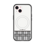 スリムプロテクションプレミアムケース with MagSafe［ CASEPLAY Tartan Check - Gray ］