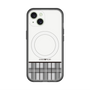 スリムプロテクションプレミアムケース with MagSafe［ CASEPLAY Tartan Check - Gray ］