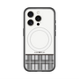 スリムプロテクションプレミアムケース with MagSafe［ CASEPLAY Tartan Check - Gray ］