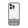 スリムプロテクションプレミアムケース with MagSafe［ CASEPLAY Tartan Check - Gray ］