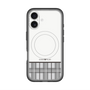 スリムプロテクションプレミアムケース with MagSafe［ CASEPLAY Tartan Check - Gray ］