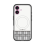 スリムプロテクションプレミアムケース with MagSafe［ CASEPLAY Tartan Check - Gray ］