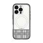 スリムプロテクションプレミアムケース with MagSafe［ CASEPLAY Tartan Check - Gray ］
