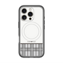 スリムプロテクションプレミアムケース with MagSafe［ CASEPLAY Tartan Check - Gray ］