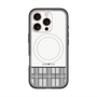 スリムプロテクションプレミアムケース with MagSafe［ CASEPLAY Tartan Check - Gray ］