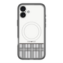 スリムプロテクションプレミアムケース with MagSafe［ CASEPLAY Tartan Check - Gray ］