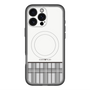 スリムプロテクションプレミアムケース with MagSafe［ CASEPLAY Tartan Check - Gray ］