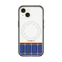 スリムプロテクションプレミアムケース with MagSafe［ CASEPLAY Tartan Check - Blue ］