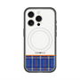 スリムプロテクションプレミアムケース with MagSafe［ CASEPLAY Tartan Check - Blue ］