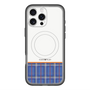 スリムプロテクションプレミアムケース with MagSafe［ CASEPLAY Tartan Check - Blue ］