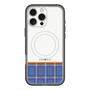 スリムプロテクションプレミアムケース with MagSafe［ CASEPLAY Tartan Check - Blue ］