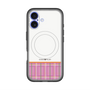 スリムプロテクションプレミアムケース with MagSafe［ CASEPLAY Tartan Check - Pink ］