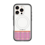 スリムプロテクションプレミアムケース with MagSafe［ CASEPLAY Tartan Check - Pink ］
