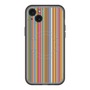 スリムプロテクションプレミアムケース with MagSafe［ Colorful Stripe ］
