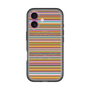 スリムプロテクションプレミアムケース with MagSafe［ Colorful Boader ］