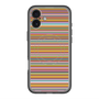 スリムプロテクションプレミアムケース with MagSafe［ Colorful Boader ］