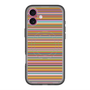 スリムプロテクションプレミアムケース with MagSafe［ Colorful Boader ］