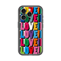 スリムプロテクションプレミアムケース with MagSafe［ LOVE!LOVE!LOVE! ］