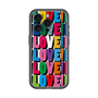 スリムプロテクションプレミアムケース with MagSafe［ LOVE!LOVE!LOVE! ］