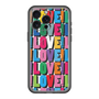 スリムプロテクションプレミアムケース with MagSafe［ LOVE!LOVE!LOVE! ］