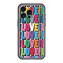 スリムプロテクションプレミアムケース with MagSafe［ LOVE!LOVE!LOVE! ］