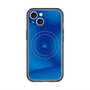 スリムプロテクションプレミアムケース with MagSafe［ CASEPLAY Winding Pattern - Blue ］
