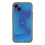 スリムプロテクションプレミアムケース with MagSafe［ CASEPLAY Winding Pattern - Blue ］