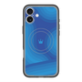 スリムプロテクションプレミアムケース with MagSafe［ CASEPLAY Winding Pattern - Blue ］