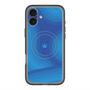 スリムプロテクションプレミアムケース with MagSafe［ CASEPLAY Winding Pattern - Blue ］