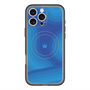スリムプロテクションプレミアムケース with MagSafe［ CASEPLAY Winding Pattern - Blue ］