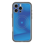 スリムプロテクションプレミアムケース with MagSafe［ CASEPLAY Winding Pattern - Blue ］