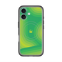 スリムプロテクションプレミアムケース with MagSafe［ CASEPLAY Winding Pattern - Green ］